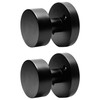 Hoconnie Dummy Door Knob, Brushed Satin Brass Dummy Door Knobs