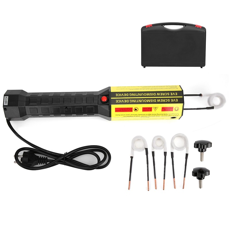 HandHeld Electromagnetic Induction Heater 1200W Flameless Rusty Screw Bolts Heating