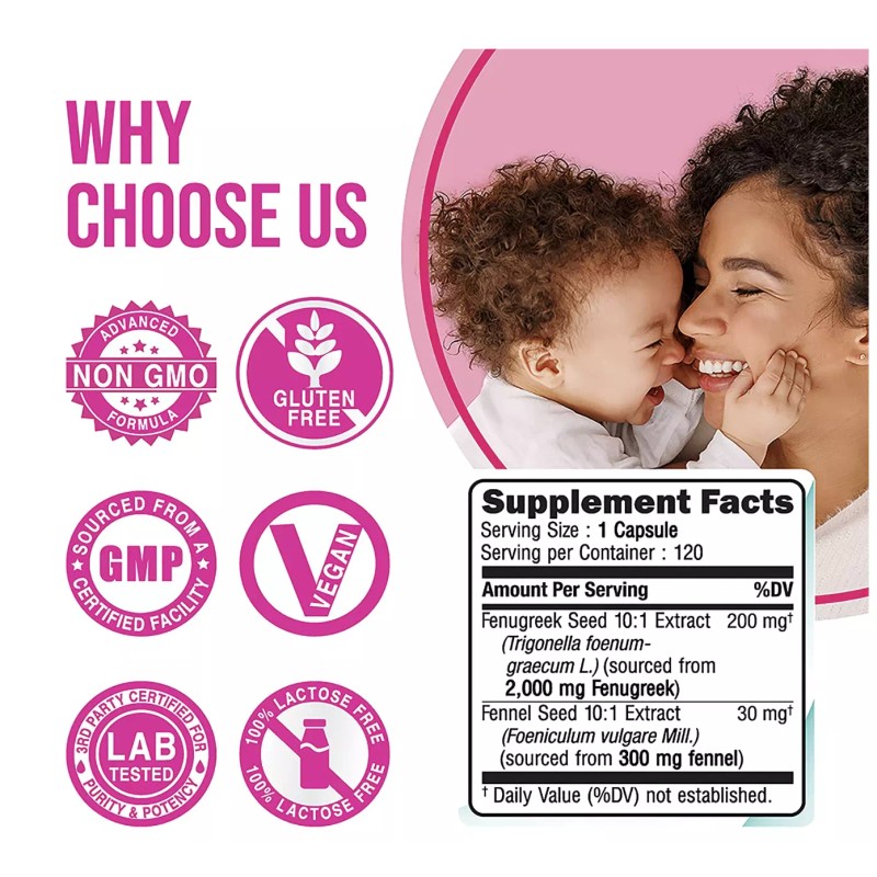 Comfy Health Increase Milk Supply Breastfeeding Support Lactation Pills Nursing