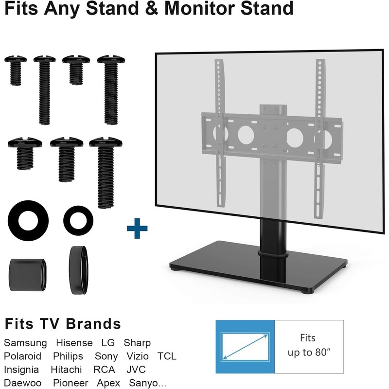LSB-FL Monitor and TV Mounting Screws M4 to M8 Screws