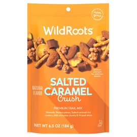 WildRoots Trail Mix, Made with Non-GMO Ingredients & Natural Flavor Salted Caramel Chocolate Banana, 6.5 Ounce (Pack of 1)