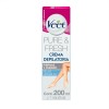 Veet Pure Fresh Crema Depilatoria Piel Sensible 200ml Espatúla
