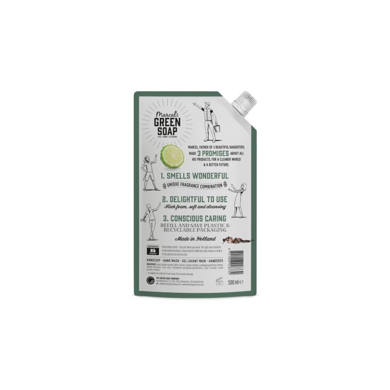 Marcel's Green Soap - Hand Soap Refill Black Pepper &