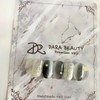 Dara Beauty February Art of the MonthBlack Vertical Gradient Nail❣