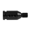 X AUTOHAUX M12x1.25 Car Black Gear Shift Knob Adapter for