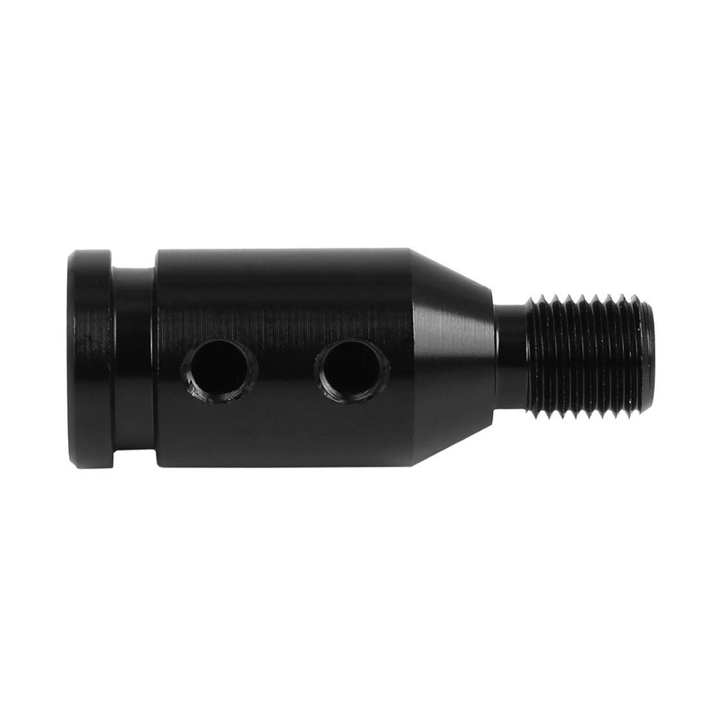 X AUTOHAUX M12x1.25 Car Black Gear Shift Knob Adapter for