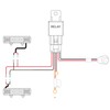 Nilight 2PCS 42W Flush Mount LED Pods Spot Flood Combo