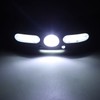 Motion Sensor Head Lamp Rechargeable Sensitive Ultralight Adjustable COB Headlamp