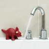 My First Red Triceratops Dinosaur Natural Rubber Teether or Bath