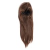 Light Brown Straight Wigs High Temperature Fiber Women Light Brown