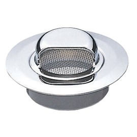 SANEI H446-50 Wide Brim Arrester, For VU and VP Pipes, Net #16 Stainless Steel