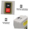 FUNOMOCYA Power Switch Button Control Box Rocker Light Switch for