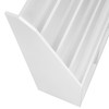 RiverRidge RiverRidge Kids 4 shelves Three Cubbies Bookrack, White (02-251),