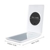 LED Makeup Mirror 3X Magnifying Lighted Compact Rechargeable Portable for