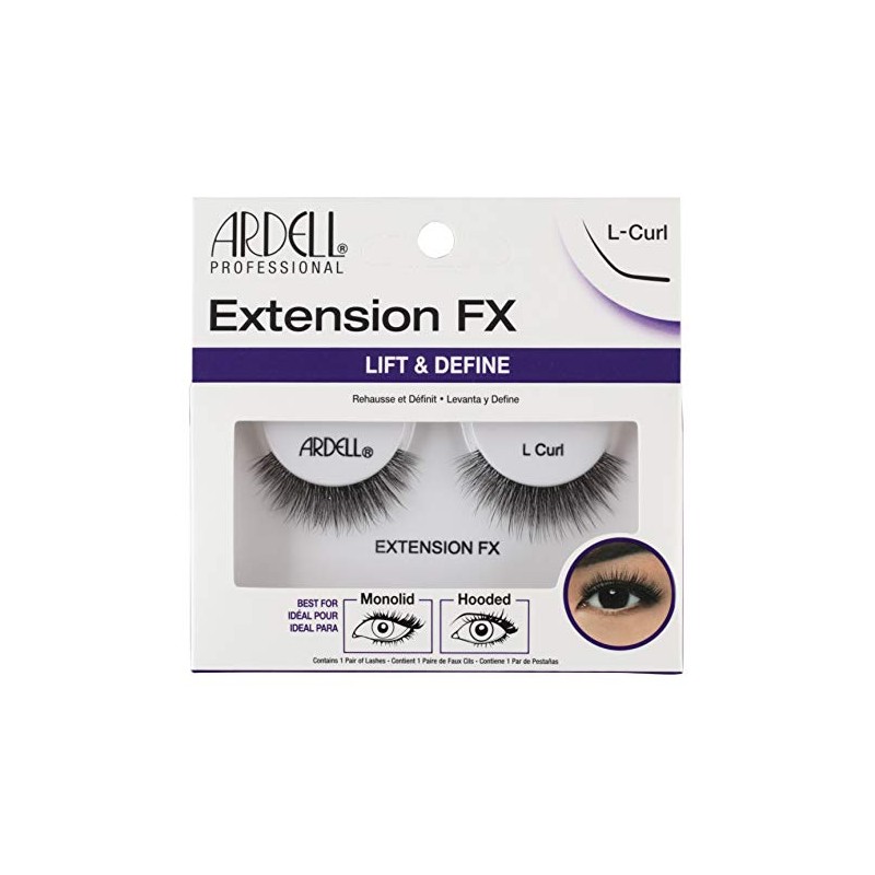 Ardell False Eyelash Extension FX B Curl Black Short Doll