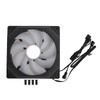 ARGB Chassis Fan 140x140x25mm Synchronized Light Quiet Heat Dissipation Cooling