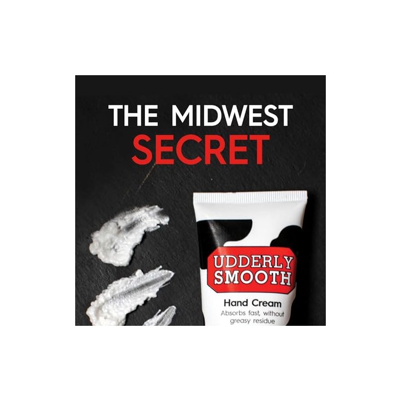 UDDERLY SMOOTH NonGreasy Crema hidratante para manos y cuerpo, 1