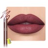 6 Colors Matte Lip Liner Pencils with Sharpener, Waterproof Long