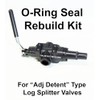 O-Ring Rebuild Kit Adjustable Detent Hydraulic Log Splitter Control Valve