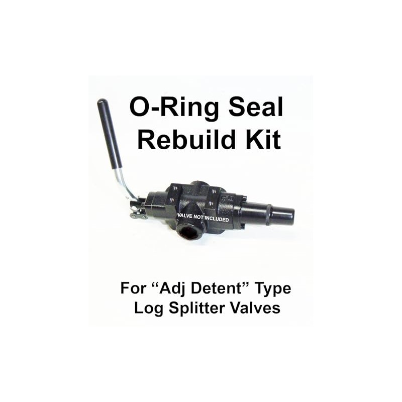 O-Ring Rebuild Kit Adjustable Detent Hydraulic Log Splitter Control Valve