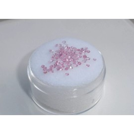 pinnaclediamonds Over 1 Carat Parcel Pink Sapphire Round Loose Natural Gems 1.5mm each