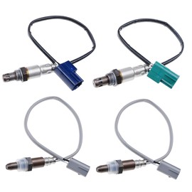 4Pcs 234-9038 Upstream and 234-4297 Downstream Oxygen O2 Sensors Compatible with 2008-2010 Nissan Frontier, Pathfinder, Xterra 4L Replaces#234-9038 234-4297 234-4313