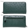 Berkut, High Quality Materials, Ostrich, Moist Soft, Long Wallet, Round
