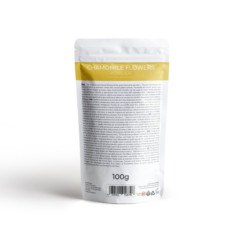 Mystic Moments Chamomile Flowers Powder 100g