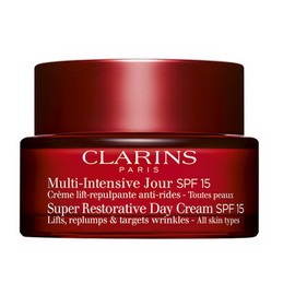 CLARINS Super Restorative Day Cream SPF 15 - All Skin Types 50mL