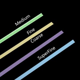 Dental Polishing Strips Kit Teeth Polisher Sanding Grinding Deep Teeth Oral Cleaning Tool 120Pcs Multi Color Multi Roughness for Dental Clinic and Home