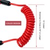Boat Engine Emergency Stop Switch Safety Lanyard Cord Replacement for