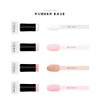 Set 4 tonos Rubber Base Esmalte en Gel para Aplicación