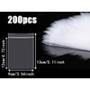 Lonely high heels 200 Pcs Small Plastic Bags Sealable Ziplock