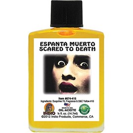 INDIO INDIO Oil- Scare to Death ESPANTA Muerto 1/2oz