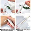 Clear Airless Lotion Pump Bottle Empty Cream Vacuum Lotion Bottle,8Pcs