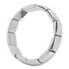 Terahertz Bracelet Rectangle Beads Stretch Bangle Woman Men Bracelet Gift