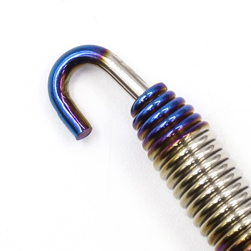 YnGia 2PCS 55mm Motorcycle Exhaust Pipe Spring, Universal Stainless Steel