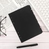 Jeffdad 6 Ring Binder Dividers Set, 6 Tabs, A5 Insertable
