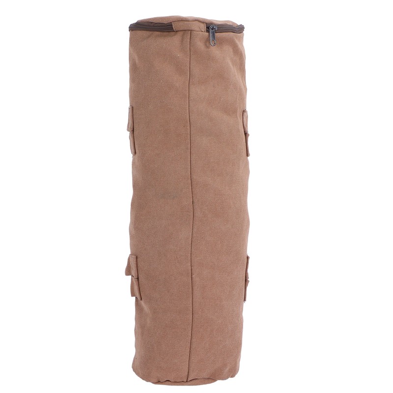 Adjustable Fitness Sandbags Canvas WeightBearing Training Bag for Garden Training(Khaki