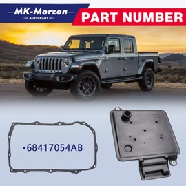 850RE Transmission Filter Kit Compatible with Jeep 2020-2023 Gladiator 2018-2024 Wrangler Fit for ZF 8HP50 Transmission Replaces# 68417054AB
