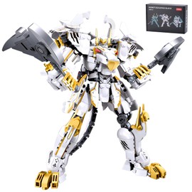 CSNRHG White Tiger Samurai mech Robot Model with Double Axe Head Building Blocks Toy Set Mythical Birthday for Age 8+ Children Adults Teens 679 Pieces