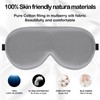 iRboWou Sleep Mask Eye Mask 2 Pack (Gray)