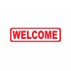 CrownVinyl.com WELCOME Door Sign Vinyl Decal Sticker - Door Window