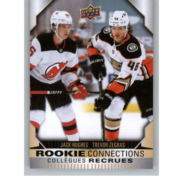 2023-24 Upper Deck TH Duos Rookie Connections #RC10 Jack Hughes