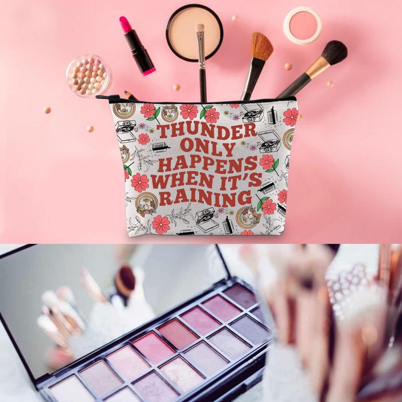 KUIYAI Song Makeup Bag Fan Gift Singer Inspired Cosmetic Bag