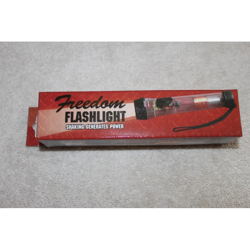 FREEDOM FLASHLIGHT Shake Activated no batteries needed