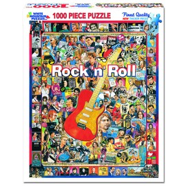 White Mountain Puzzles Rock 'N Roll - 1000 Piece Jigsaw Puzzle