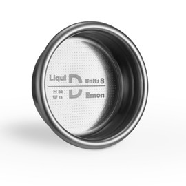 MUVNA 58MM Espresso Portafilter Basket, 15g Coffee Filter Basket, High Precision Extraction Portafilter Basket Filter, Fits for Most 58MM Coffee Machines