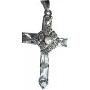 Unbranded THE LORD'S PRAYER CROSS NECKLACE with Austrian crystals Gift