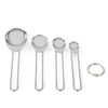 Martha Stewart Richburn 4 Piece Stainless Steel Measuring Spoons
